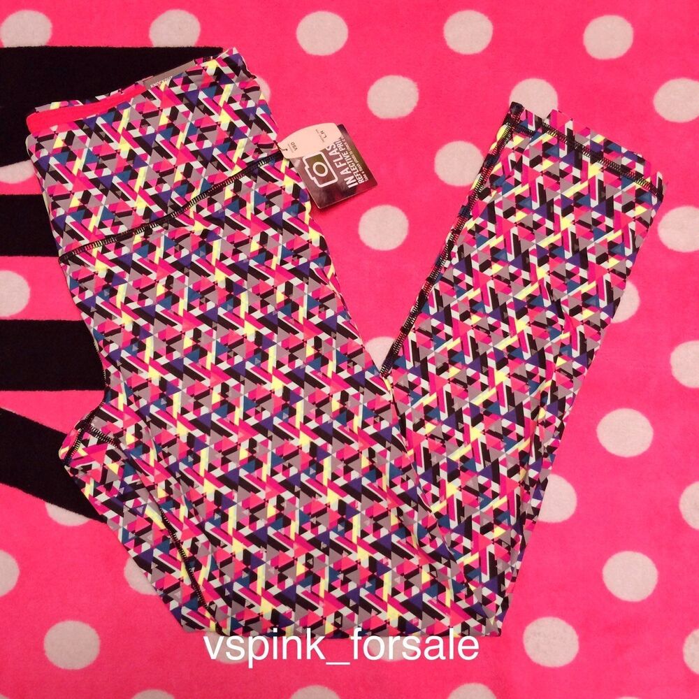 VSX L Reflective Knockout Sport Tights Pant VS Legging Victoria's Secret